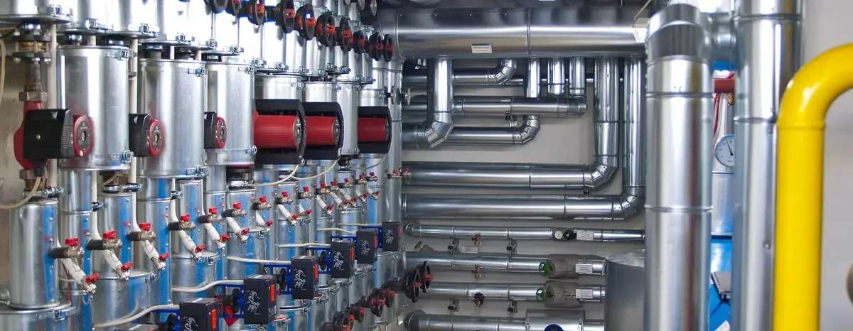 Haustechnik-Installation — Wasser und Energie